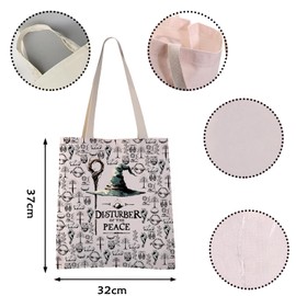 Hobbit Gift Movie Merchandise Tote Bag Inspirational Movie Fans Gift Tolkien Fan Gift (OF THE PEACE tote CA)