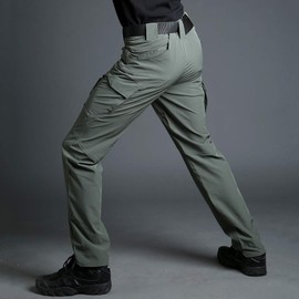 ReFire Gear Mens Summer Lightweight Quick Drying Sportswear Outdoor Pants Stretch Multi-Pockets Rip-Stop EDC Army Combat Work Tactical Pants