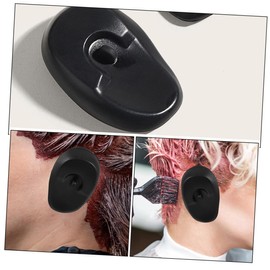 Beavorty 3 Pairs Hair Dye Anti-stick Earmuffs Make up Ear Covers Hair Dyeing Ear Cover Ear Muffs Ear Protectors Hair Salon Earmuffs Hair Dye Ear Caps Ear Shower Caps Hair Dye Kit