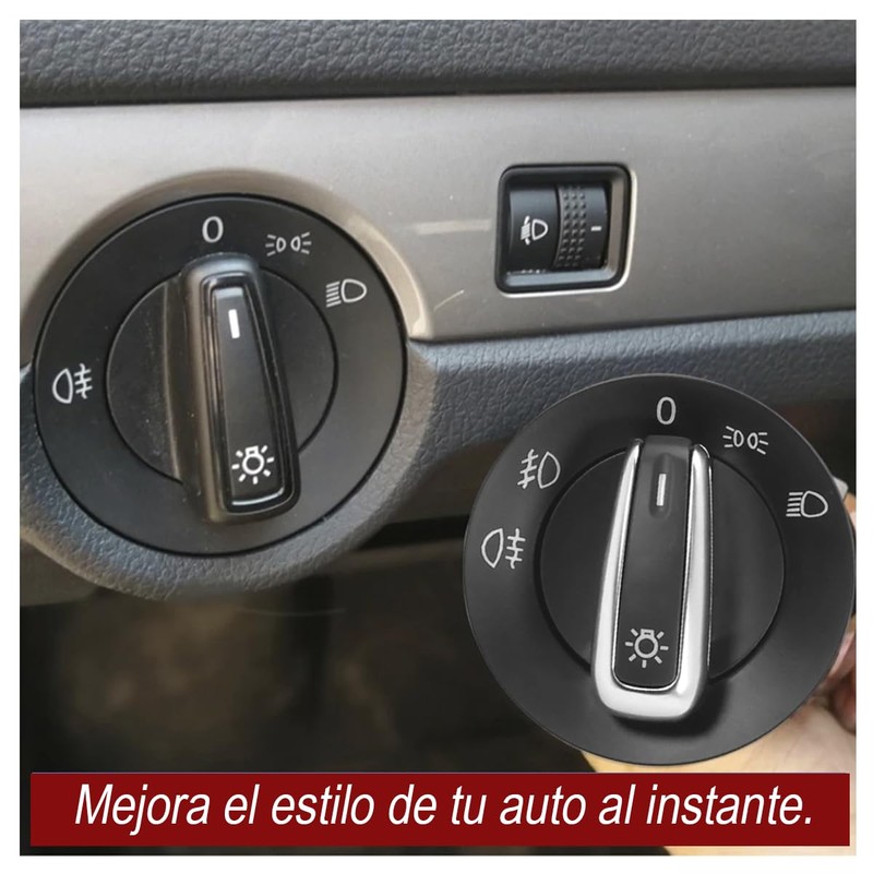 Interruptor de Faro Luz Perilla Switch Boton Push On-Off para