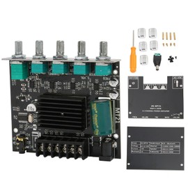 BT 5.0 Amp Board 2.1 Channel 15-100W High Power Stereo for 4-8Ω Speaker with Subwoofer