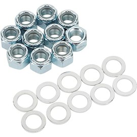 Speedway Motors Third Member Mounting Hardware for Ford 8 In/9 In Rear End - Attach Pumpkin to Housing - Silver - Includes Aluminum Washers