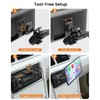 OHLPRO CD Mount for CarPlay Screen 16mm Ball Adapter, 360°
