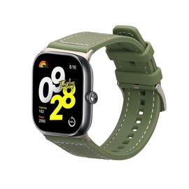 kwmobile Wristband Compatible with Xiaomi Redmi Watch 4 / Band 8 Pro Band - Replacement Strap for Fitness Tracker - Dark Green