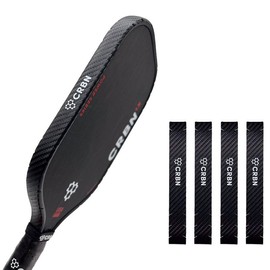 CRBN Protective Edge Guard Tape - 4 Pack for Pickleball Paddles - Color: Black, Size: 16mm