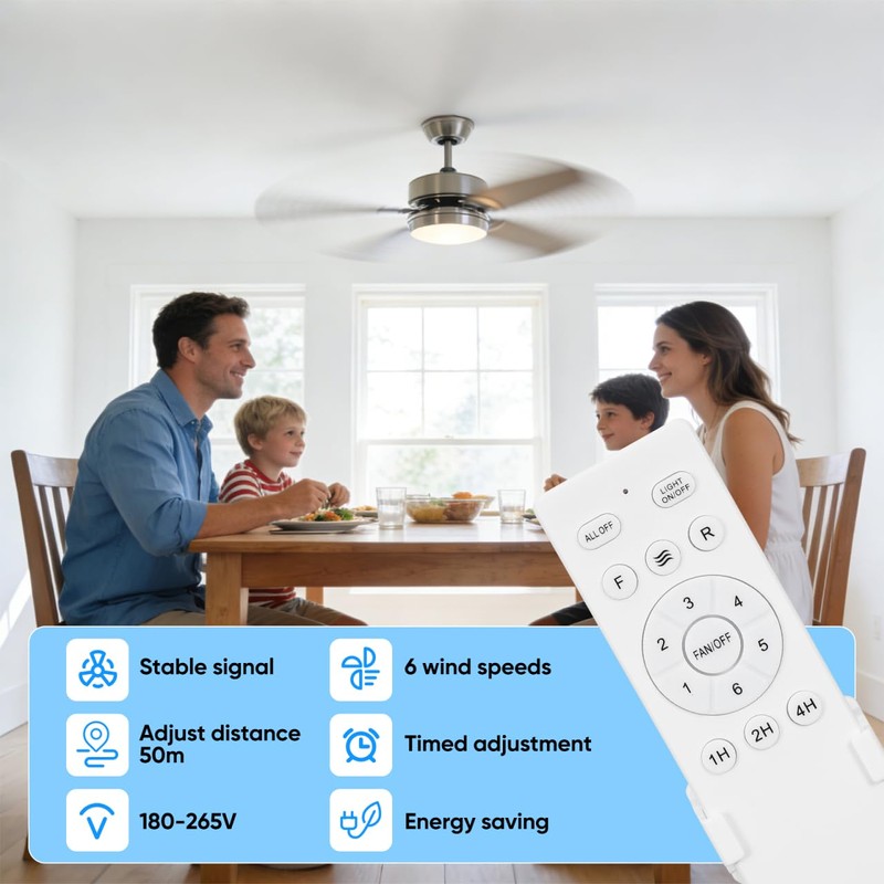 Ipetboom 1 Set Variable Speed Ceiling Fan Controller: Dc Motor