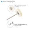 MJIYSGS 10Pcs T Shape Felt Polishing Buffing Wheel with Shank