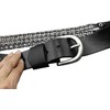 Heavy Motorcycle Chain Genuine Leather Belt For Men Biker Rocker