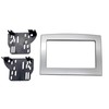 Silver Double Din Dash Kit Compatible with Dodge Ram 2006-2010