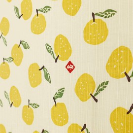 HAMAMONYO Furoshiki(20 in.) 'Yuzu (Japanese Citron)'