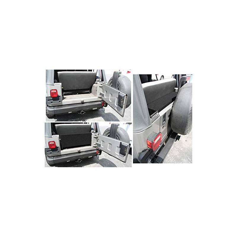 American Sound Connection JEEP2X10RL Compatible with Wrangler YJ & TJ