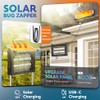 Solar Bug Zapper Outdoor, PhatroyYee Mosquito Zapper 4500V, Waterproof Portable