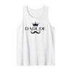 Dadude Funny Dad Crown and Mustache Tee for Cool Father's