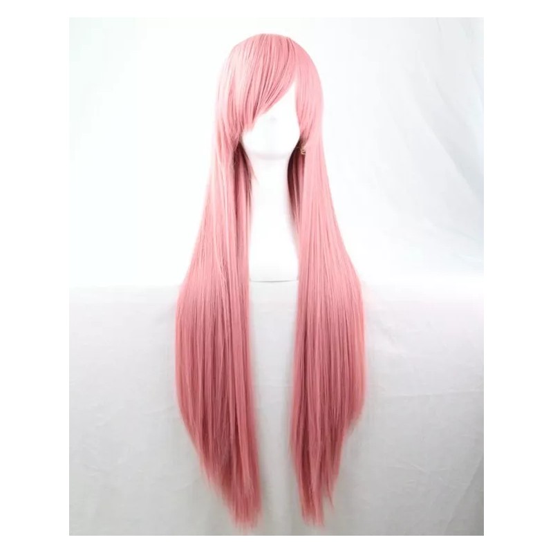 ANYGO Cosplay Pelucas Cabello Sinteticas Larga Y Liso Multicolor