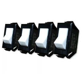 CARLING Cessna Rocker Switch  (4-PACK) | Replaces S2160-1, S1824-1, S2061-1 | NEW