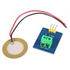 XIITIA 12pcs Piezoelectric Sensor Analog Ceramic Vibration Sensor Module 3.3V/5V
