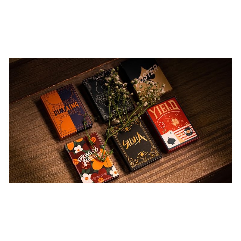 MJM Magic Keep Smiling: Sylvia Playing Cards