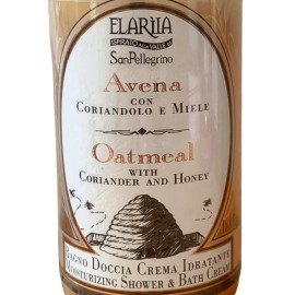 Elariia Oatmeal w/Coriander & Honey Moisturizing Shower & Bath Cream 16.8 oz New
