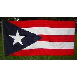 Puerto Rico Puerto Rican 30 x 60 Beach Towel (Cotton Twill