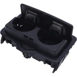 Bediffer Reposabrazos del Asiento Trasero Portavasos A Prueba de Impactos Práctico Plegable para RS3 8V 2017 en Adelante, Material ABS para Entusiastas del Automóvil