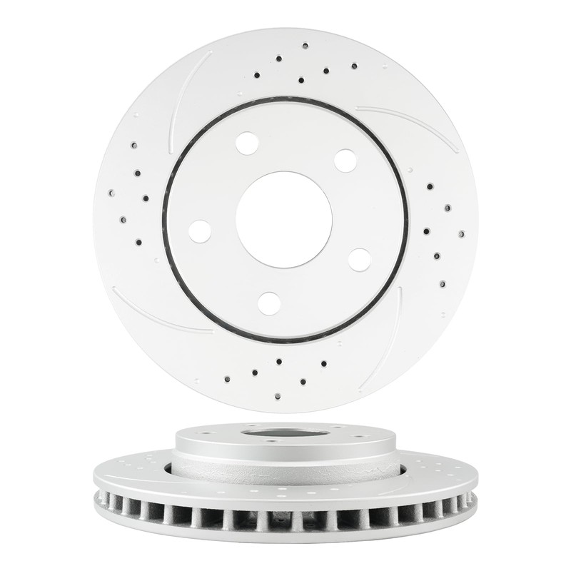 Torchbeam Front Brake Pads and Rotors Kit Replacement for 2013