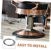 FOMIYES Hydraulic Chair Base Ring Rubber Gasket 45cm Salon Styling