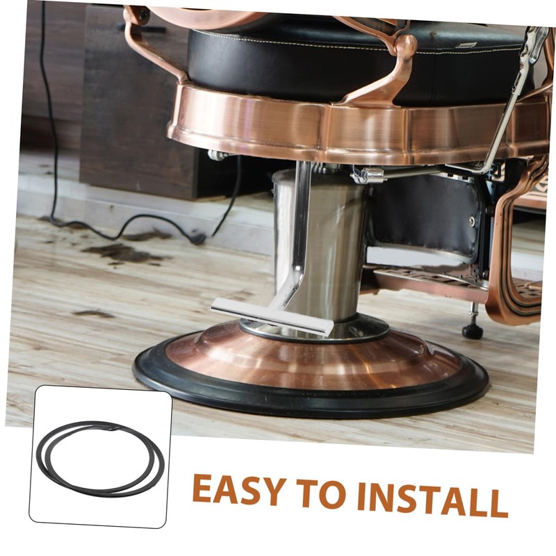 FOMIYES Hydraulic Chair Base Ring Rubber Gasket 45cm Salon Styling