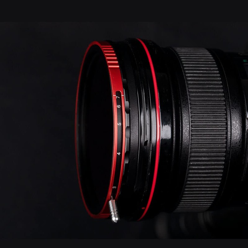 Haida 77mm VND+CPL 2 in 1 ND2-ND128 Adjustable Filter (3-7