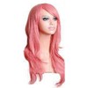 Peluca Larga y Rizada, Apariencia Elegante, Cabello Sintético Resistente a