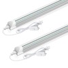 CNSUNWAY LED Shop Light 2FT, 20W 3000LM 6500K, T8 LED