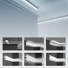 KD304 LED Installation Profile Polystyrene with Hard Coating, Drywall Stucco