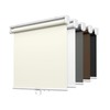LazBlinds No Tools No Drill Cordless Roller Shades, 100% Blackout
