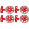 Hex Wheel Hub Brake Disc Caliper Disc RC Accessories Fit