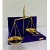 Old Traditional Goldsmith Weight Justice showpiece Brass Weighing Scale Balance