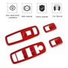 JeCar Window Lift Switch Cover Interior Button Trim Kit for