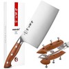 HEZHEN Cleaver Knife 7.1 inch, German 1.4116 Steel & Ergonomic