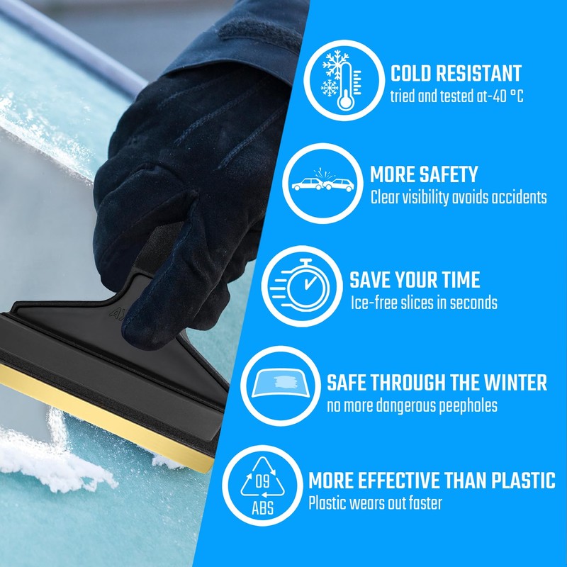 Ice Scraper Car – Brass Windscreen Scraper Car – Fast,