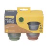 Vital Baby Nourish Store & Wean Food Pots 120ml 4pk