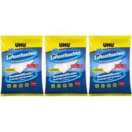 UHU 47135 Airmax Dehumidifier Refill Bag, 450 g (Pack of 3)