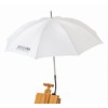 Jullian French Easel Umbrella White - Adjustable Clamps To the