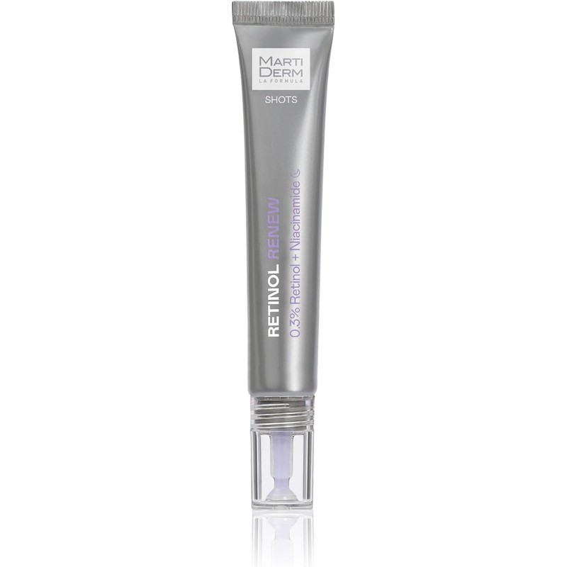 MartiDerm Shot Retinol al 0.3 puro, Piel más uniforme, 20ml