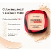 Polvo Compacto Facial Mate 24h Cobertura Alta