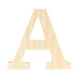 Letter A – Height 11.5 Cm – Wooden Figure – Artémio