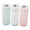 KICHOUSE 3pcs Car Tissue Soft Paper Towels with Round Holder