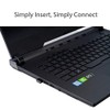 ASUS Adaptador USB USB-BT500 Bluetooth 5.0 con diseño ultrapequeño, retrocompatible