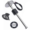 Geloo 240-33 ohms Marine Fuel Sending Unit, Stainless Steel, Black,