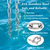 Boat Anchor Chain, Itayak 316 Stainless Steel Marine Grade Anchor