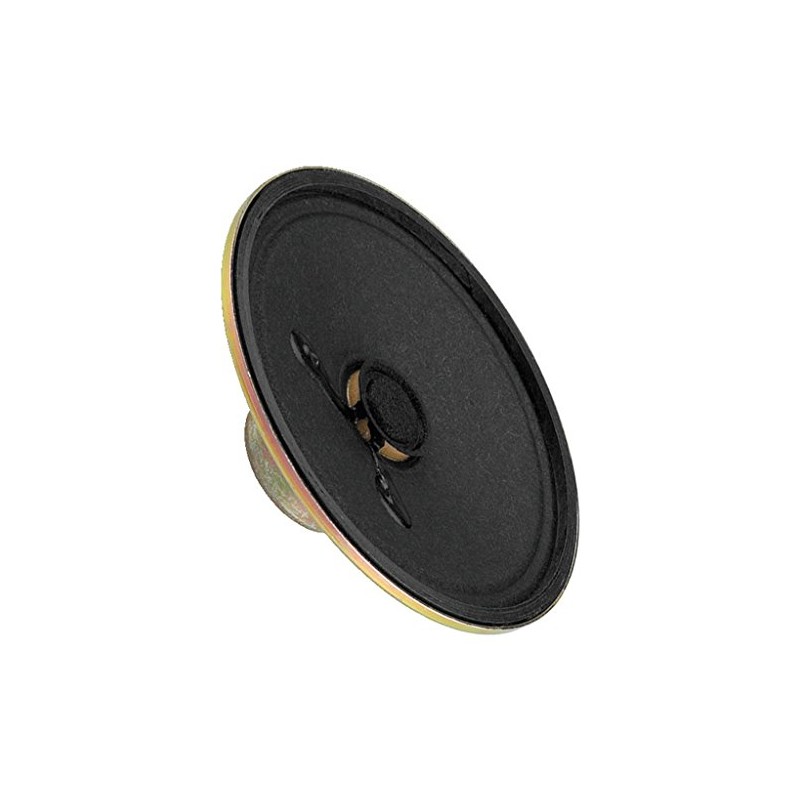 MONACOR SP-23/4RDP Miniature Built-In Speakers 8 Ohm Black