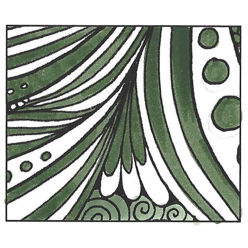 Tombow Dual Brush Pen Art Marker, 177 - Dark Jade,