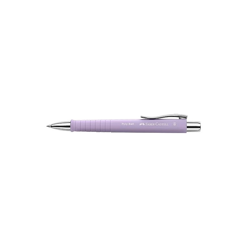 FABER-CASTELL Poly Ball 205090 Ballpoint Pen Sweet Lilac Pack of
